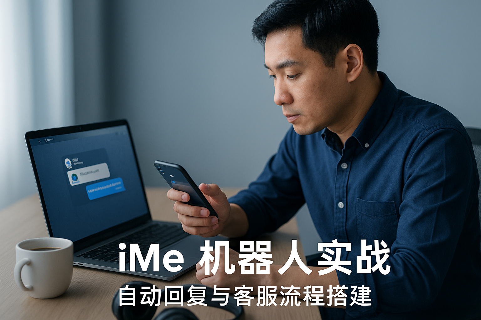 iMe 机器人实战：自动回复与客服流程搭建