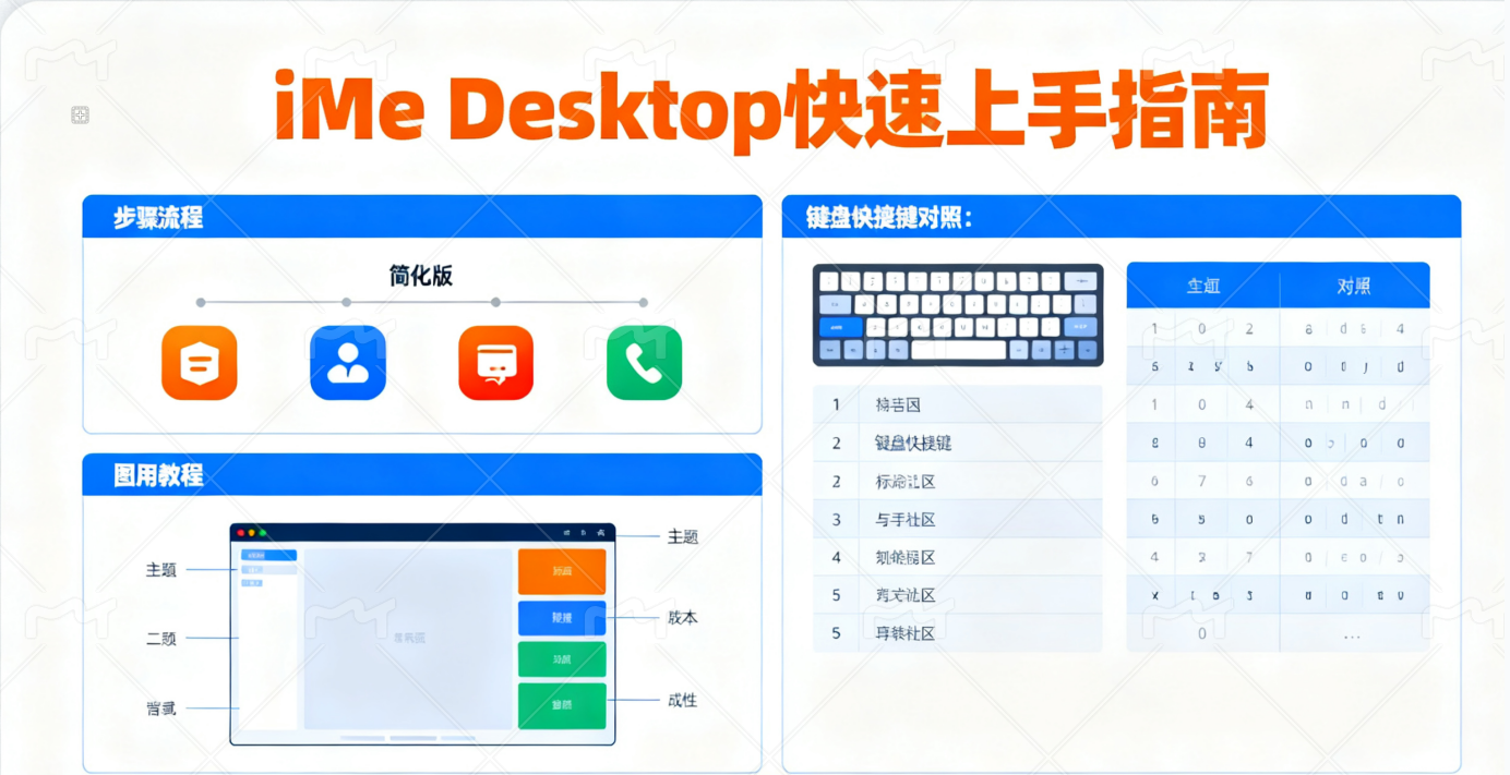 iMe Desktop 入门教程:一步步教你成为高手