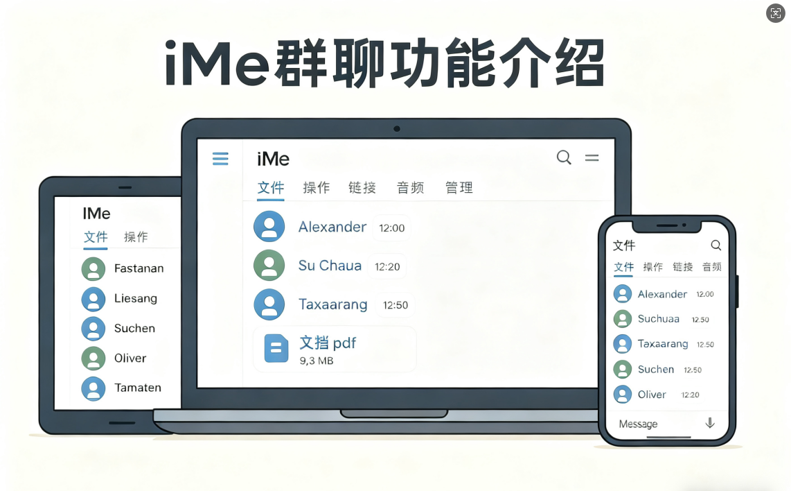 iMe群聊创建与管理全指南